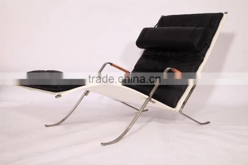 Alibaba modern chaise lounge FK87 Grasshopper chair replica