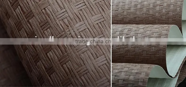 Real Textured Grasscloth Wallpaper