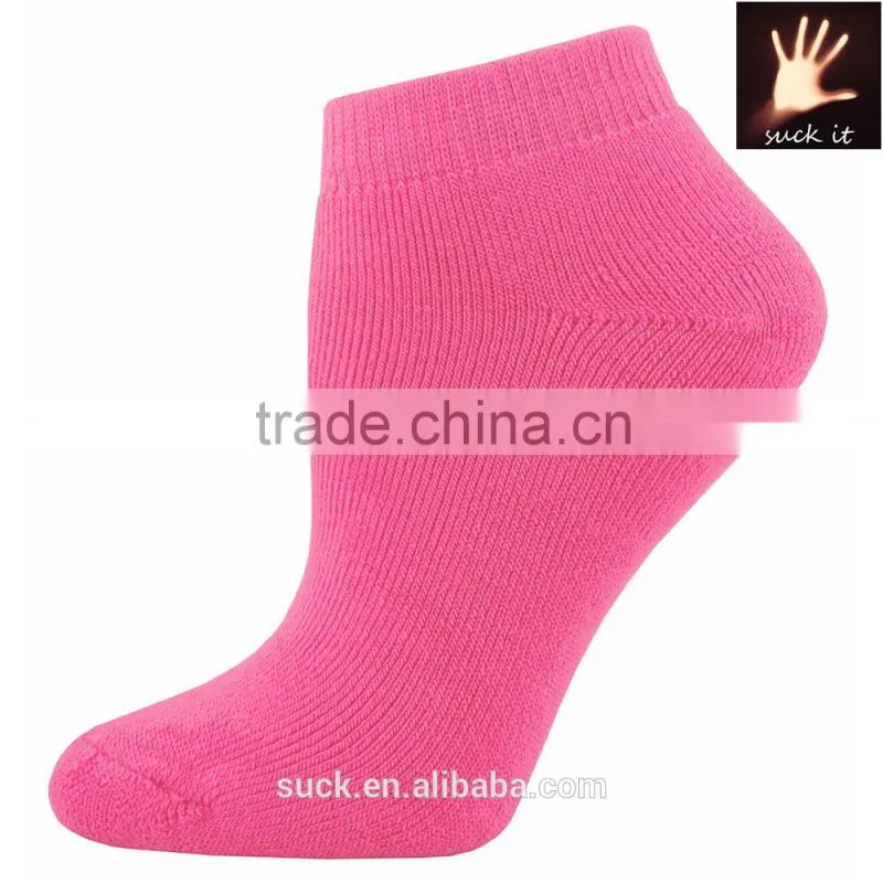china manufacturer custom cotton solid color anklet socks without spandex