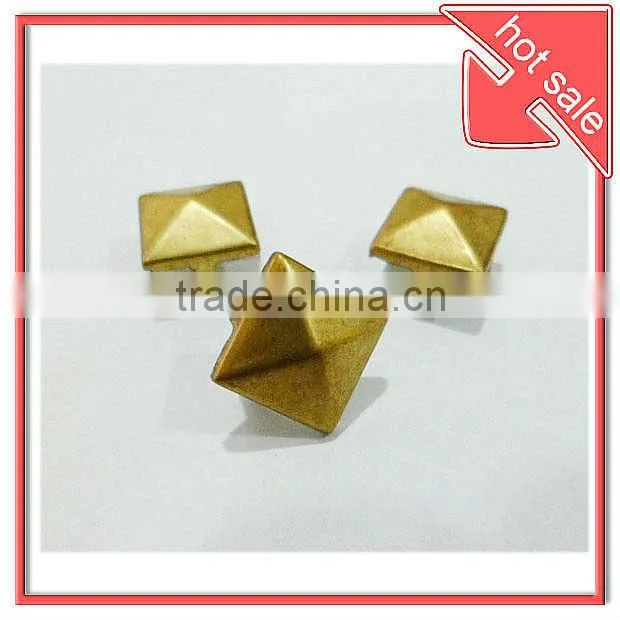 10mm handbag pyramid rivets, rivets and studs for handbags