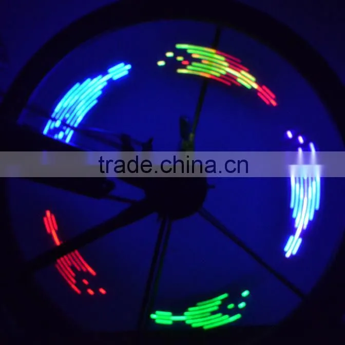 14 led bike spoke light