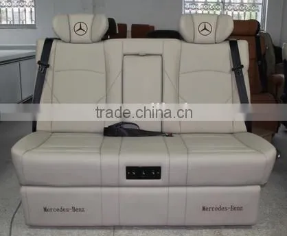 Luxury Rear 3 seater sofa high quality for MPV conversion - JYJX-031 Beige