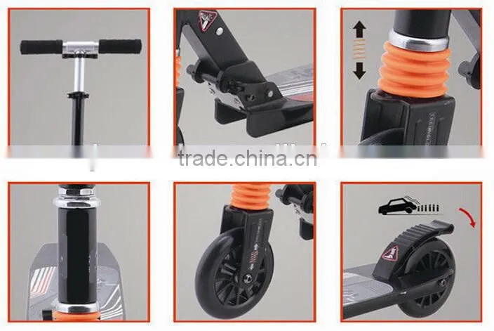 Full aluminum children kick scooters with 125MM wheel and good quality