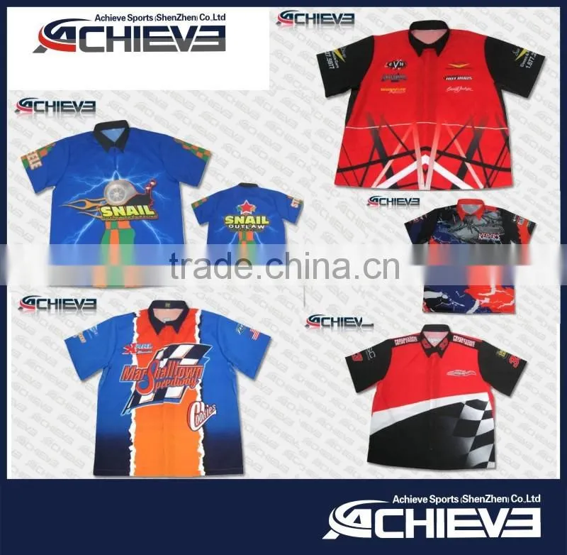 racing polo shirts racing team pit crew shirt