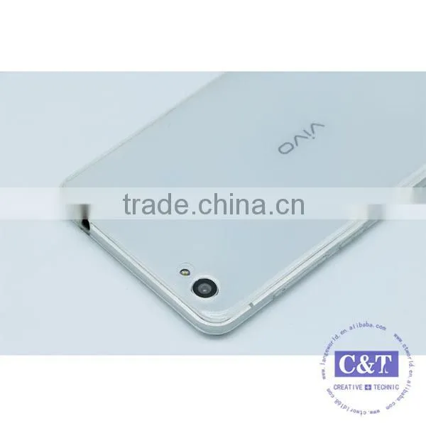 C&T Clear Transparent Ultra Thin Soft TPU Protective Case Cover For VIVO V1max