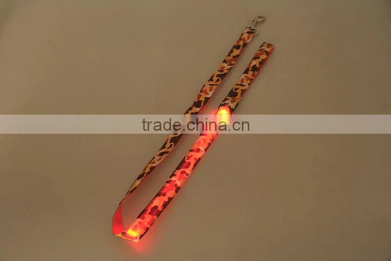 2015 new item Camouflage dog leash