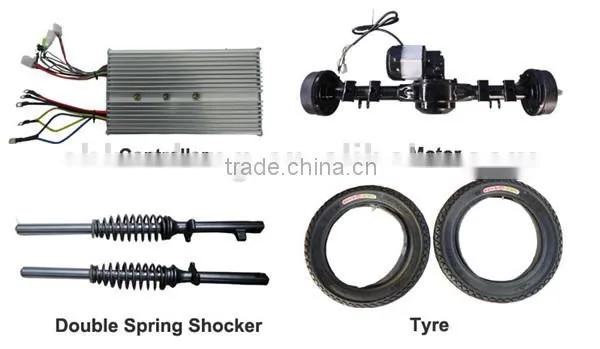 China high quality cargo tricycle/three wheel electric motorcycle with 850w