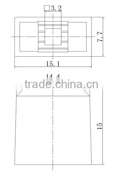 SC410 Push button switch cap