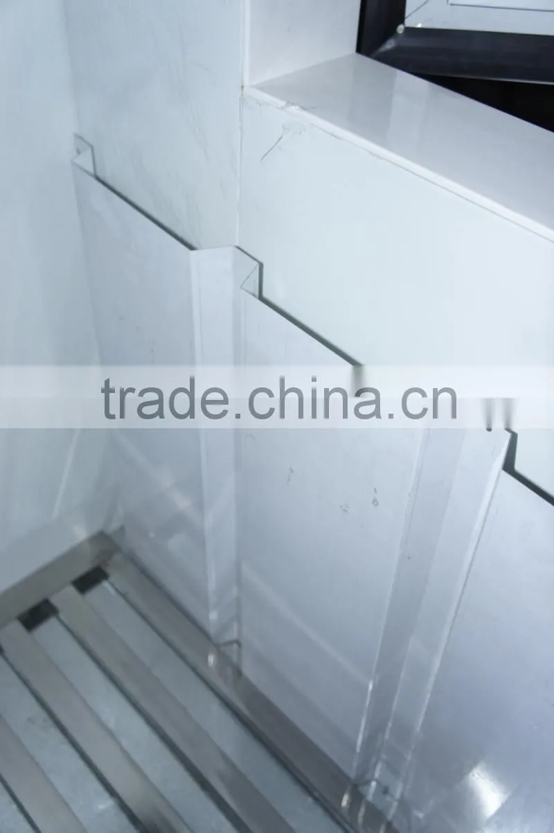 Assembled Ice merchandiser for bagged ice (outdoor&indoor use)