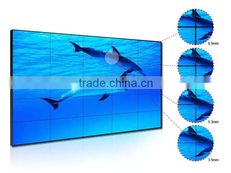 Ipanel ultra narrow bezel samsung lcd video wall46" 55"