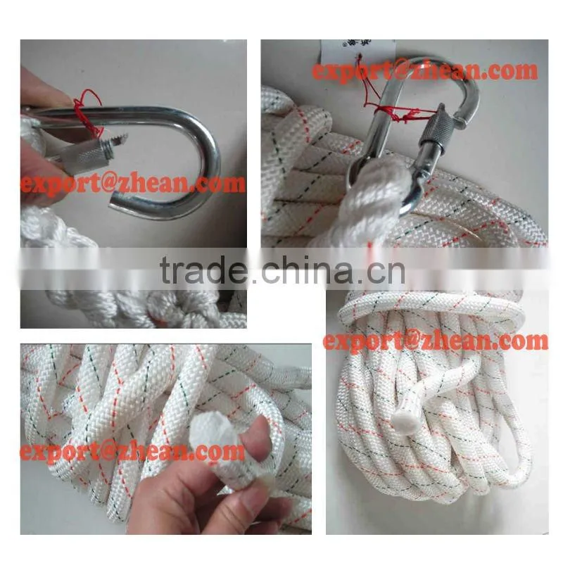 rescuse rope, safety aerial climbing belt, marine yoga rope floating rope, rescuse escape from fire hazard