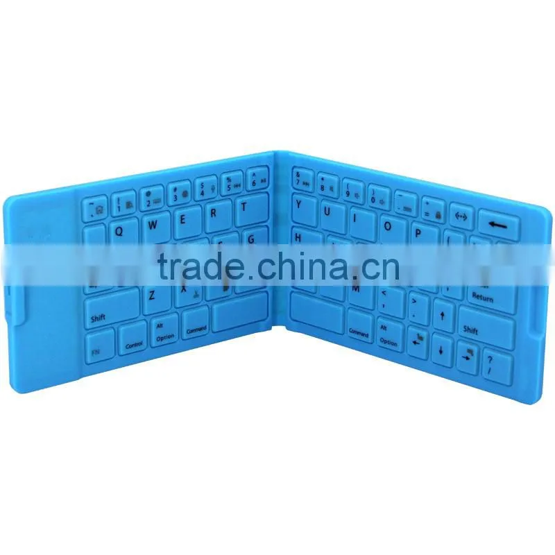 slim smart mini bluetooth wireless foldable keyboard for iOS/Android/Window