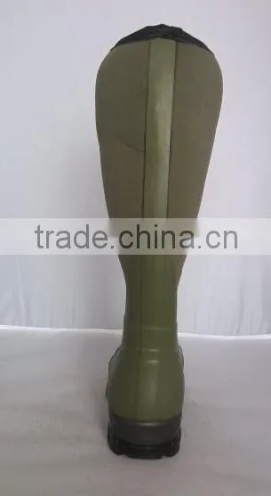 Men cheap outdoor rubber rain boots warm shoes for men