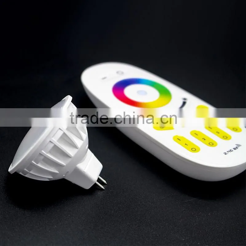 DC12V 2.4G 4W MR16 rgbw led Spotlight