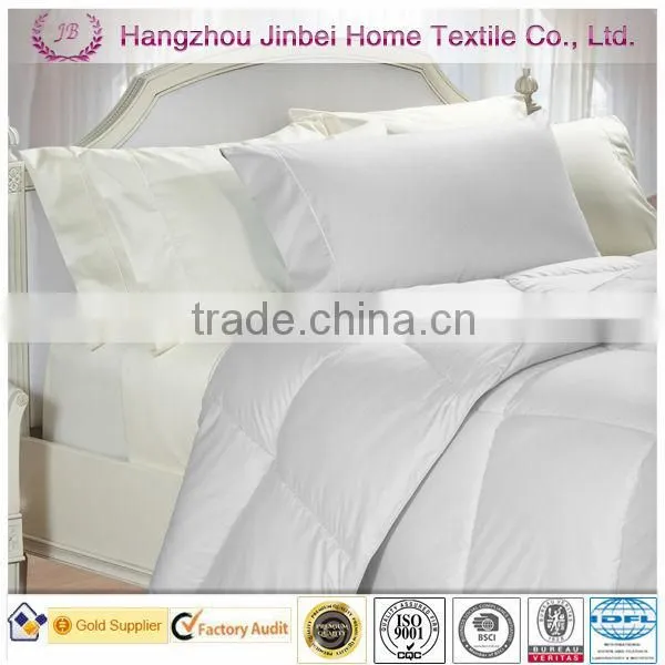 Sand white goose feather comforter