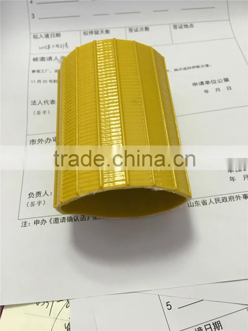 synthetic rubber oil delivery lay flat hose