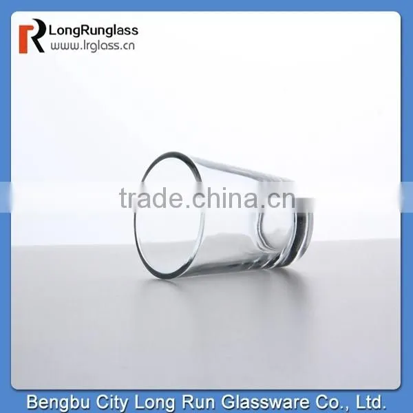 LongRun bengbu high quality unbreakable round heavy bottom wine glass