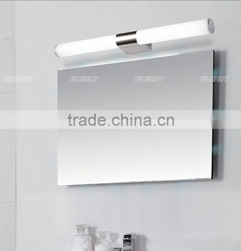 Hot Sales 12W 60cm Acrylic Round Bathroom Mirror Light For Home Decoration