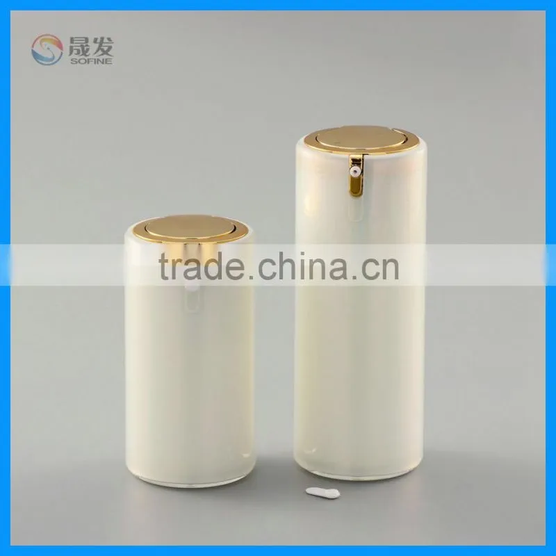 Plastic cosmetic bb cream packaging