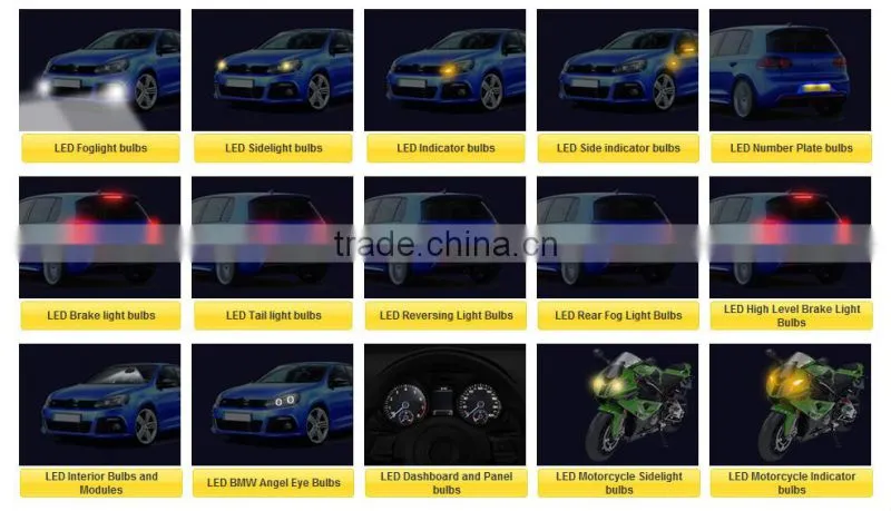 Factory wholesale 1156 21SMD 5050 rear fog lamp