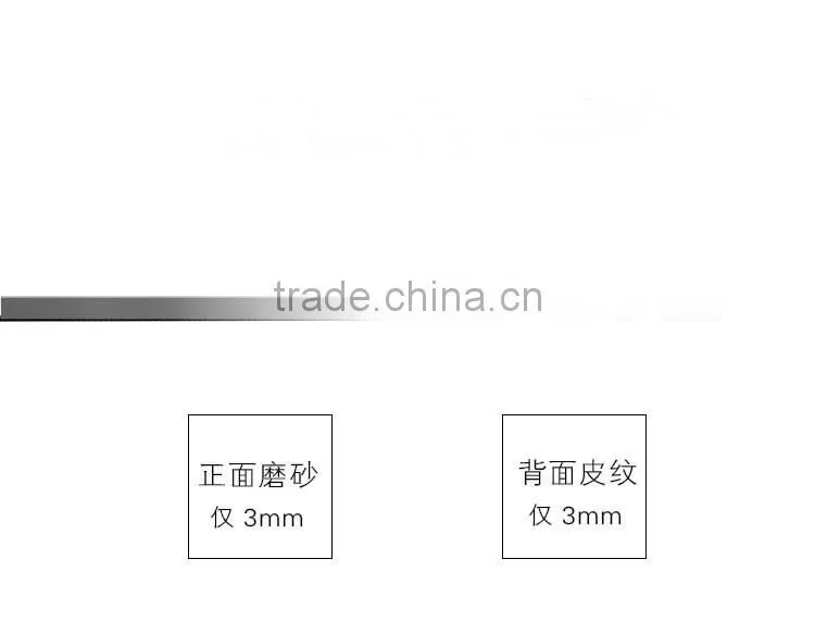 2016 TOPSHION New high quality metal mouse pad/rubber base aluminium alloy on top mouse mat