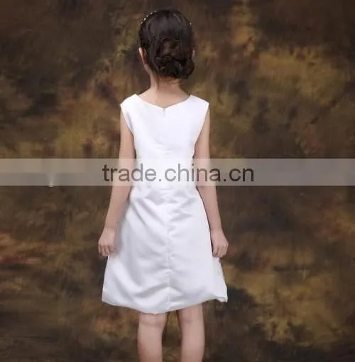 2016 summer high quality Europe stylish girl dress factory price beautiful Princess girl dresses