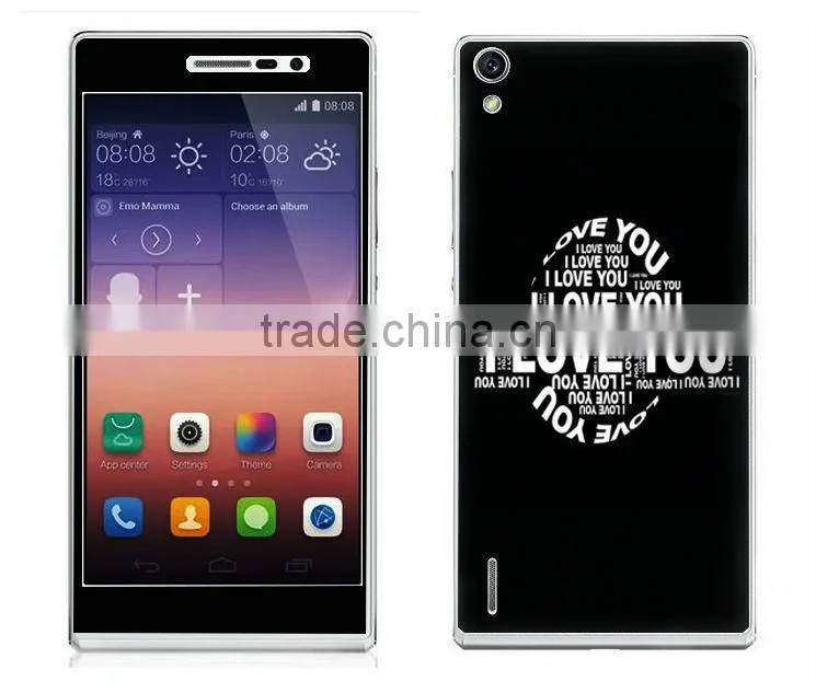 cartoon skin sticker for HUAWEI P7