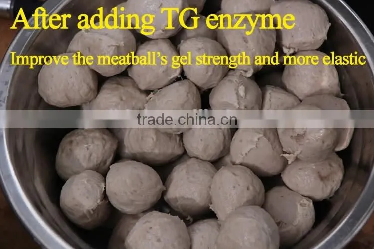 Food additive Transglutaminase for kosher ham sausage