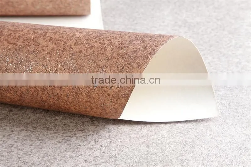 shallow embossing wallpaper european flower wall paper hot sale
