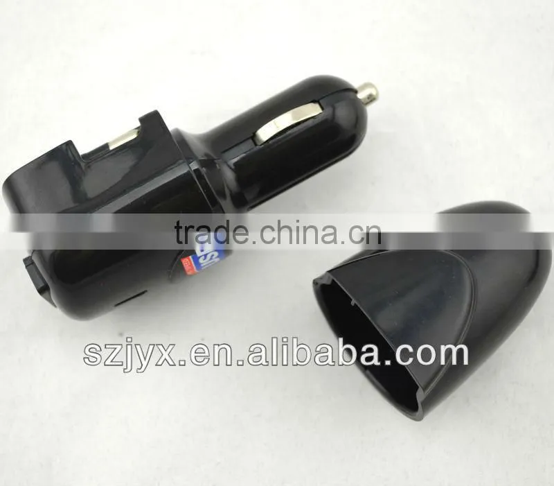 JY wholesale 1000mah mini usb car charger multifunctional adapter car charger 100pcs/lot