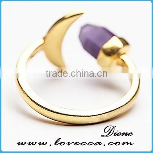 2016 New Arrival Women Creative Jewelry Gold/Silver Alloy Cute Fashion Finger Ring