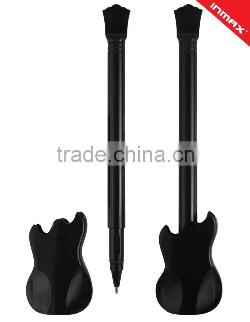 Yes Novelty Bright Color guitar Shape fancy Pen
