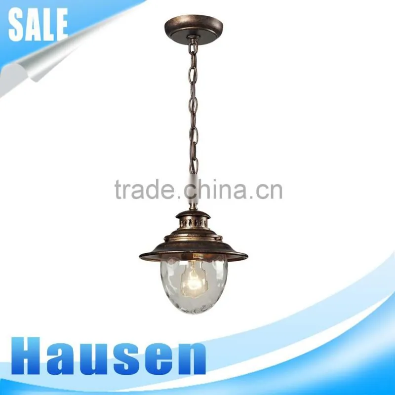 Hot selling Aluminum E26 E27 classical outdoor pendant light