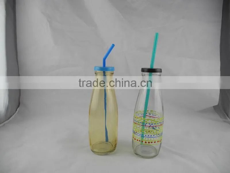 1000ML glass screw cap milk bottle