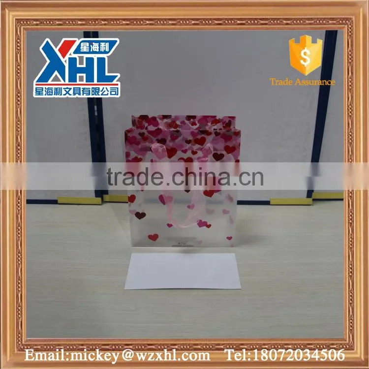 promotion gift bag foldable shopping bag with beautiful print