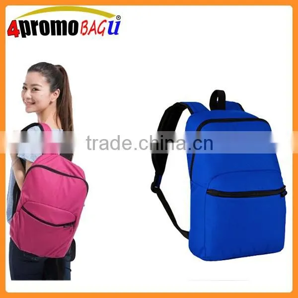 Stock fold up travel backpack for fashion girl