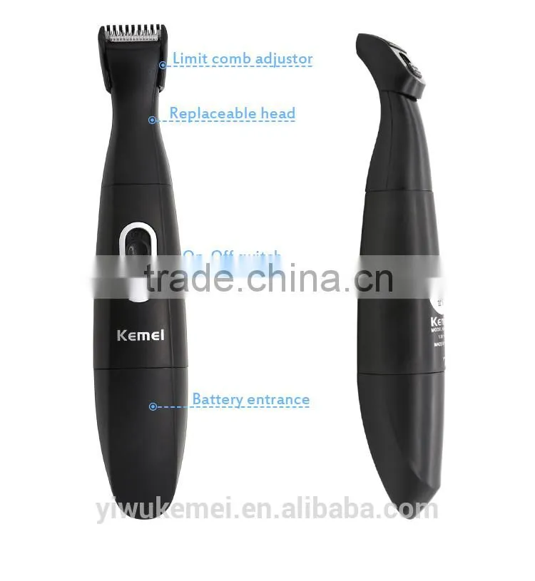 kemei nose hair trimmer 2 in 1 km3303