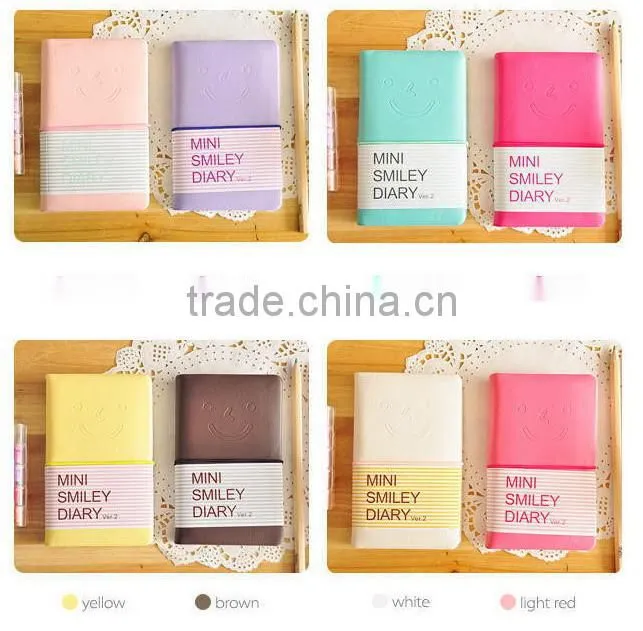 Newest Design PU Leather Organizer Diary Notebook &School Exercise Book