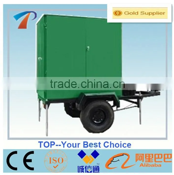 TOP Series ZYM-6 four wheels transformer oil purifier Machine,Installation of car types, Bridge shock absorber, braking system