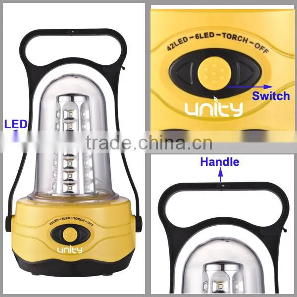Super Bright Rechargeable 42pcs LED Mini Camping Lantern