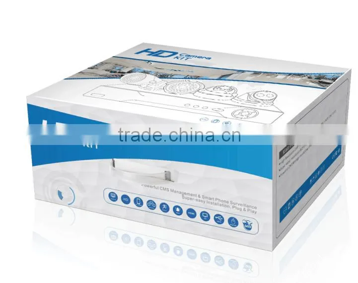h.264 4ch dvr combo cctv camera kit