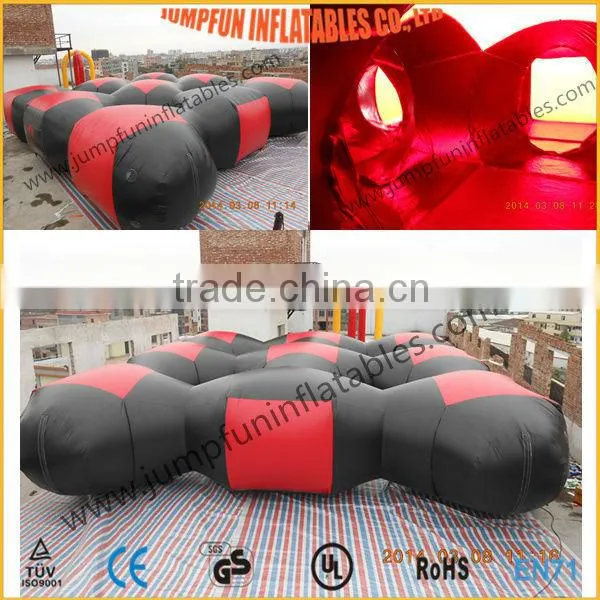 Laser tag maze for adults