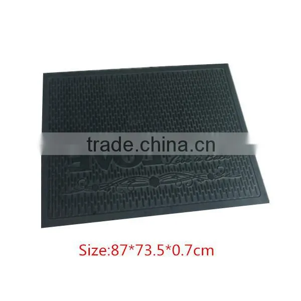 High quality custom door mat/fancy door mats/waterproof door mats