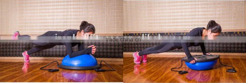 high qulaity bosu balance ball with pump