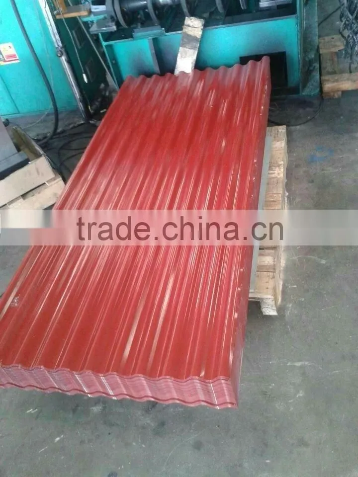 hot sale colour coating/Zinc corrugated roofing sheet