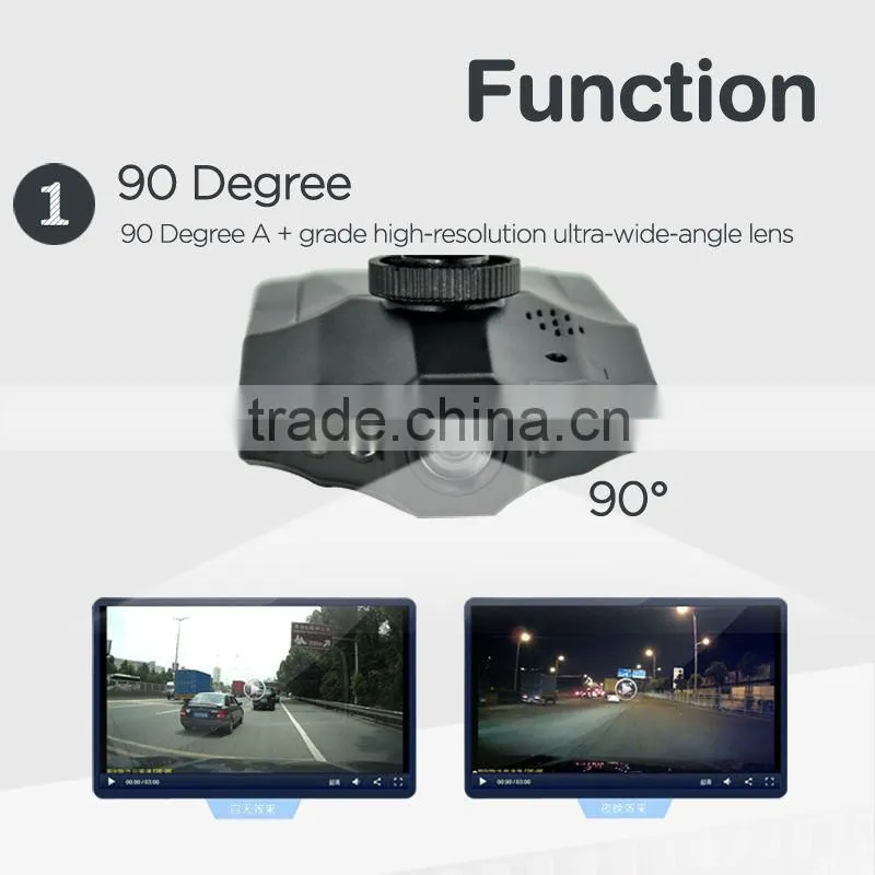 2.5 inch TFT LCD screen H198 security monitoring system the hd driver recorder mini DVR camera