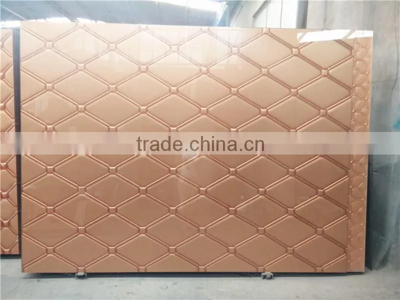 design phantom 3d Glass panel for living room