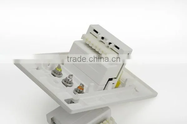 Multiple A/V Modules Outlets Gang Frame