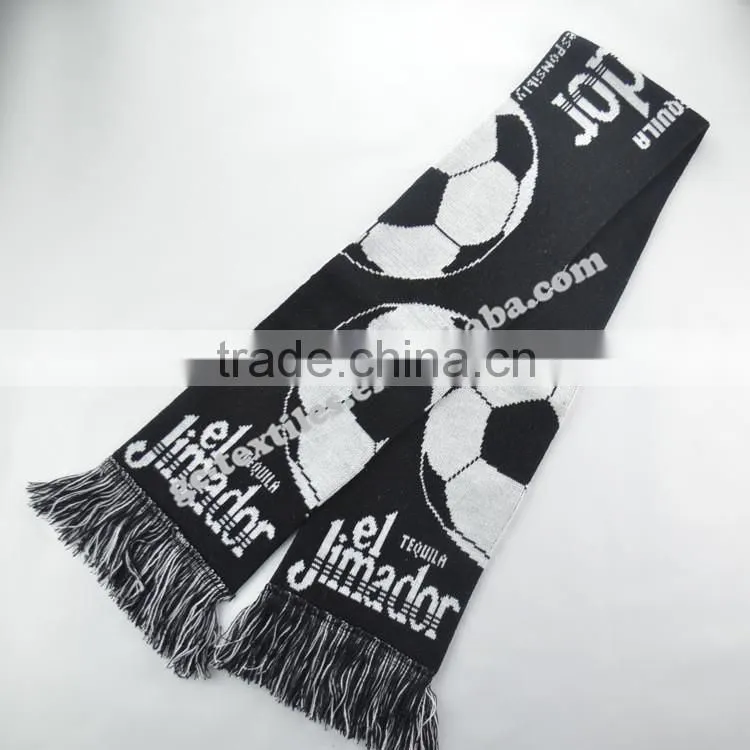 china manufacturer hot new product for 2015 fashion World Cup acrylic football fans scarf
