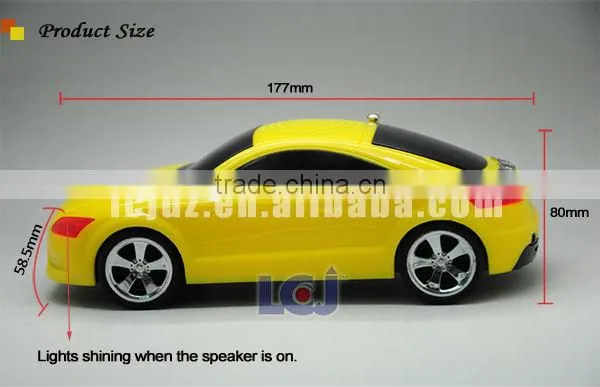 Mini 40mm speaker with fm radio mp3 player